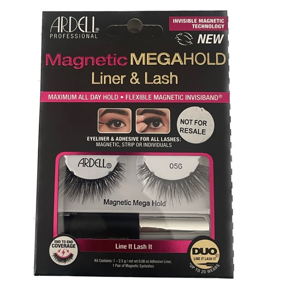 Ardell Magnetic MegaHold Liner & Lash - Black - Picture 1 of 1